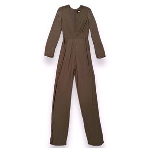 Reformation Mayhem Jumpsuit in Army Size 0